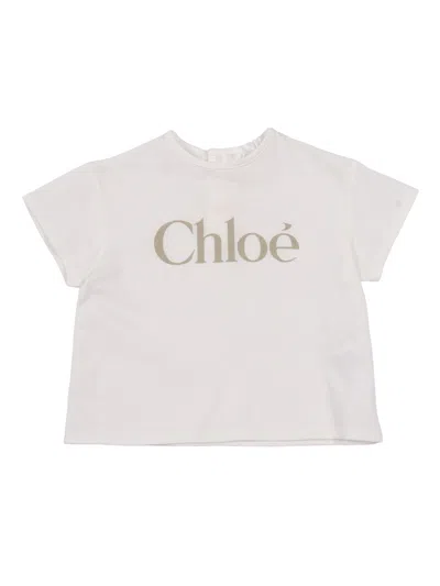 Chloé Chloe' Tee Shirt In Multi