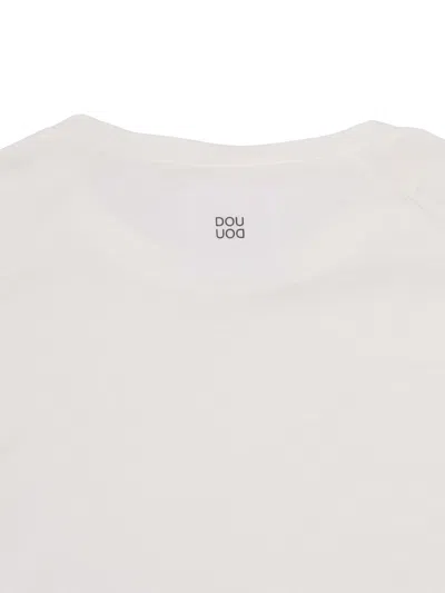 Dou Uod Dou-uod T-shirt/top In White