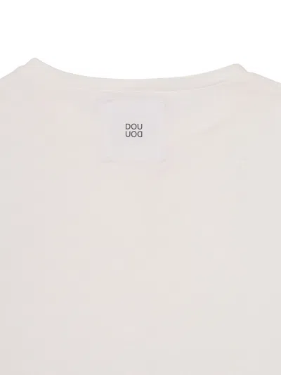 Dou Uod T Shirt/top In White