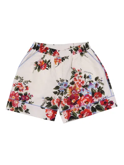 Dolce & Gabbana Junior Shorts In White