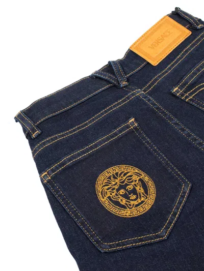 Versace Denim In Black