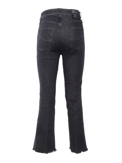 Jacob Cohen Pant.5 Tasche Denim In Black