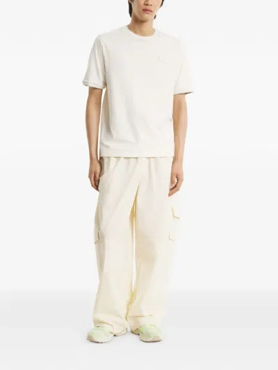 Maison Kitsuné Logo-patch T-shirt In Neutral
