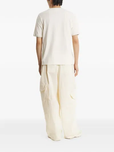 Maison Kitsuné Logo-patch T-shirt In Neutral