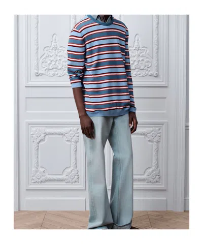 Dior Long-sleeved T-shirt, Oversized Fit In Multi
