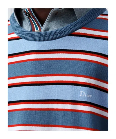 Dior Long-sleeved T-shirt, Oversized Fit In Multi