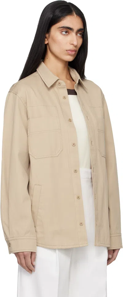 A.p.c. Beige Noah Jacket In Neutral