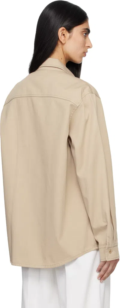 A.p.c. Beige Noah Jacket In Neutral