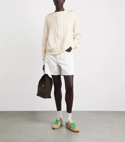 Varley Button-up Reena Sweatshirt In Neutral