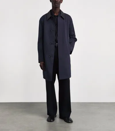 Brioni Leather-trim Reversible Jacket In Multi