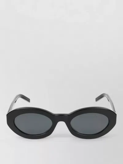 Saint Laurent Sunglasses Sl M136 001 Oval Frame In Black