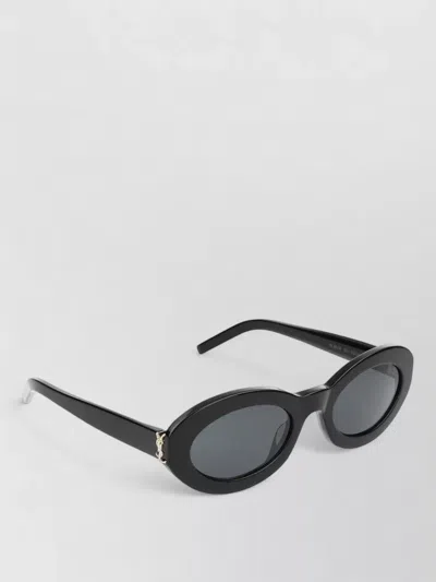 Saint Laurent Sunglasses Sl M136 001 Oval Frame In Black