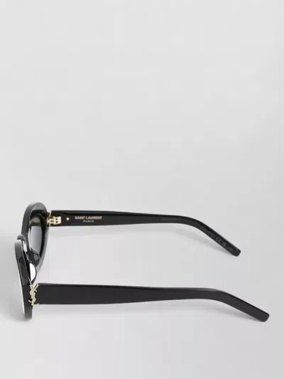 Saint Laurent Sunglasses Sl M136 001 Oval Frame In Black