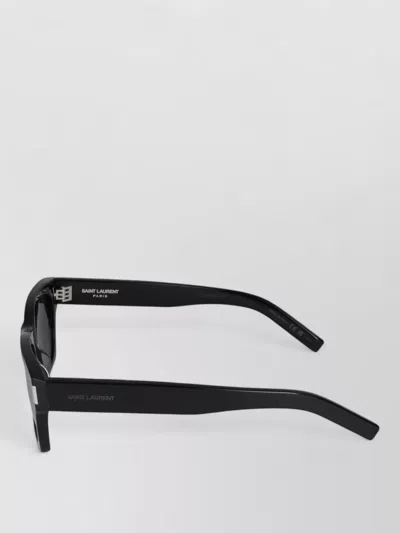 Saint Laurent Sunglasses Sl 402 001 Rectangular Frame In Black