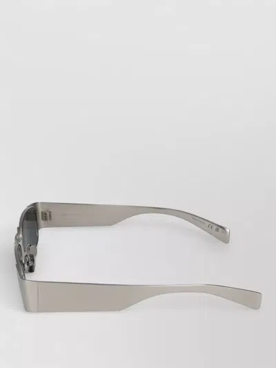 Saint Laurent Sunglasses Sl 738 001 Rectangular Frame In Gray