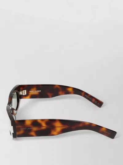 Saint Laurent Sunglasses Sl 697 002 Rectangular Frame In Brown