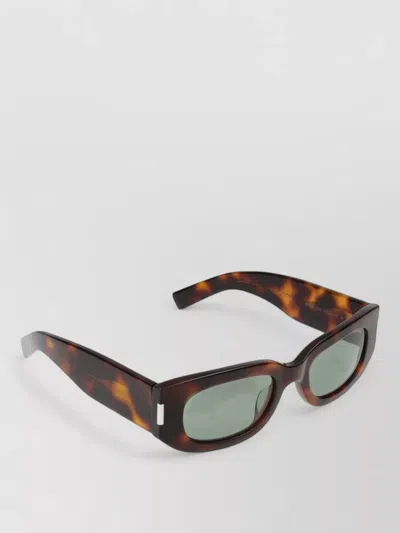 Saint Laurent Sunglasses Sl 697 002 Rectangular Frame In Brown