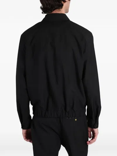 Greyed Niko Elasticated-hem Jacket In Black