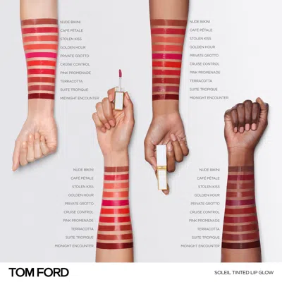 Tom Ford Suite Tropique Soleil Tinted Lip Glow 6ml In Transparent