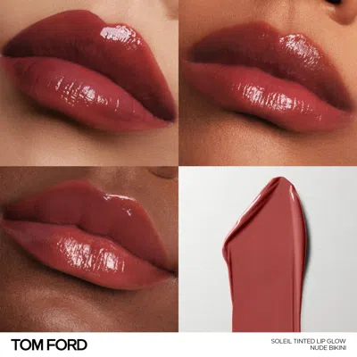 Tom Ford Soleil Tinted Glow Lip Gloss In Transparent