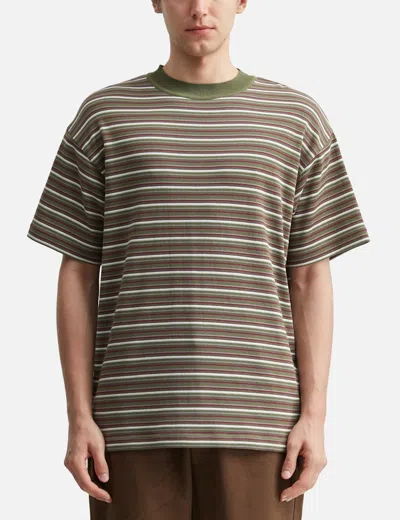 Unlikely Border Knit Tee In Multi