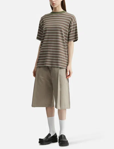 Unlikely Border Knit Tee In Multi