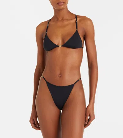 Tom Ford Jersey Bikini In Black