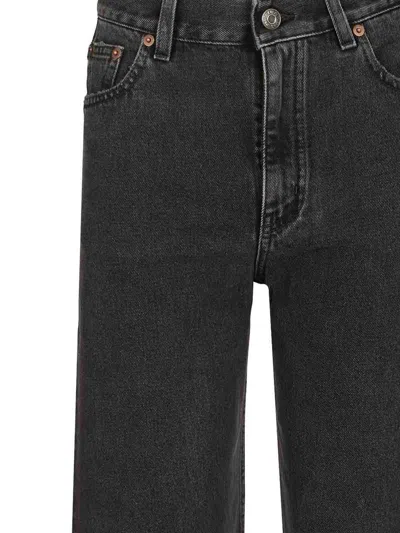 Chloé Straight Leg Five-pocket Trousers With Belt Loops In Black