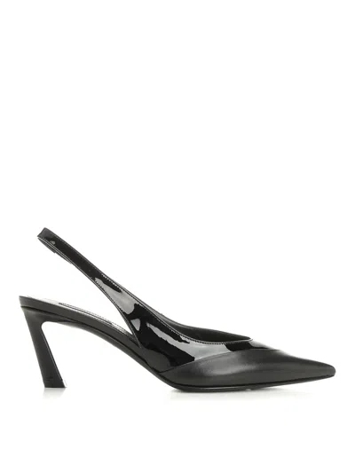 Givenchy Pointed Slingback Pumps In Black