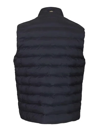 Herno Quilted Down Jacket In Blue
