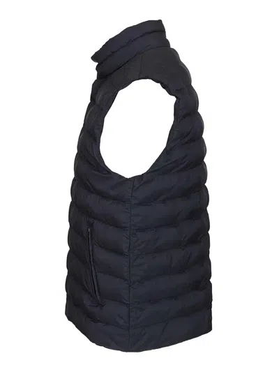 Herno Quilted Down Jacket In Blue