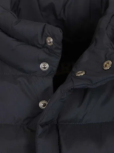 Herno Quilted Down Jacket In Blue