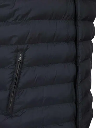 Herno Quilted Down Jacket In Blue