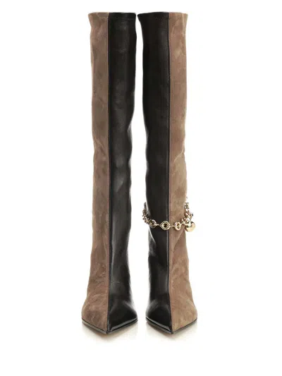 Loewe Comic Boots In Brown
