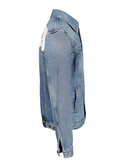 Off-white Denim Jacket In Blue