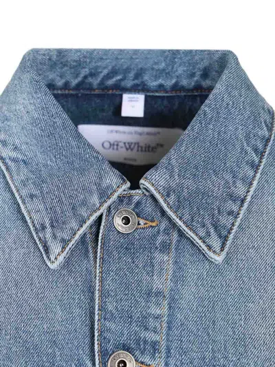 Off-white Denim Jacket In Blue