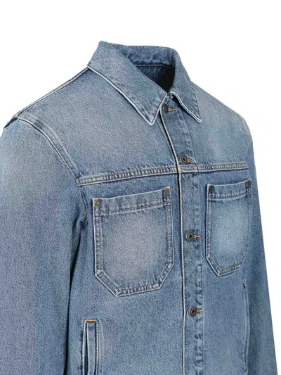 Off-white Denim Jacket In Blue