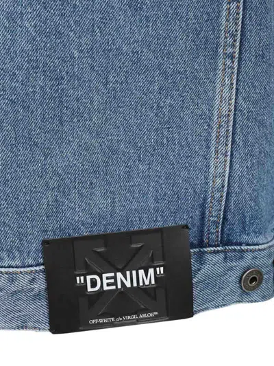 Off-white Denim Jacket In Blue