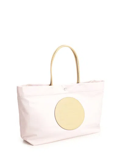 Tory Burch Ella Twist Reversible Tote Rose Mist In Pink