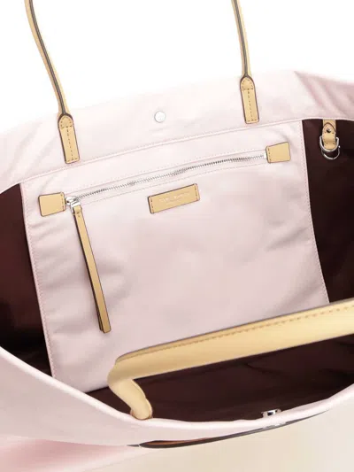 Tory Burch Ella Twist Reversible Tote Rose Mist In Pink