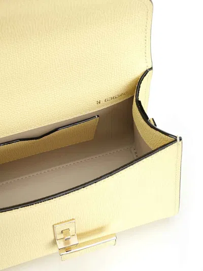 Valextra Iside Micro Bag In Yellow