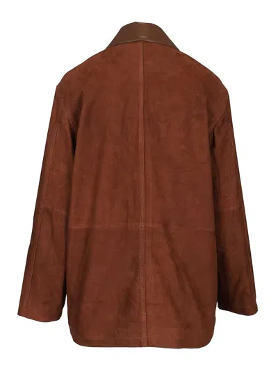 Arma Suede Jacket Elsa In Brown