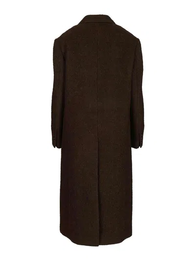 Dunst Structured Coat In Brown