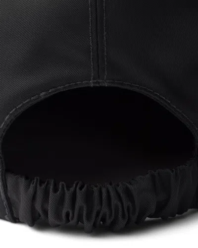 Prada Re-nylon Cap In Black