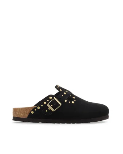 Birkenstock Contoured Sandals With Adjustable Straps And Ergonomic Footbed In Black