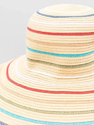 Paul Smith Straw Sun Hat In Multi