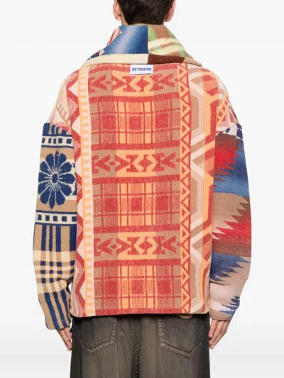 Gallery Dept. Retouche Rae Patchwork Cardigan In Multi