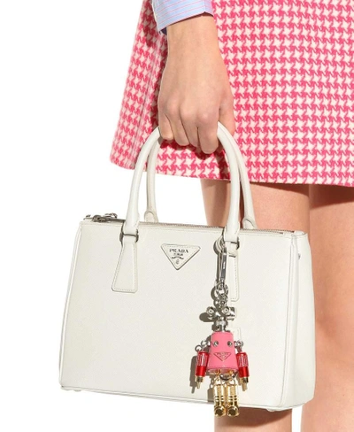 Shop Prada Robot Bag Charm In Legoeia