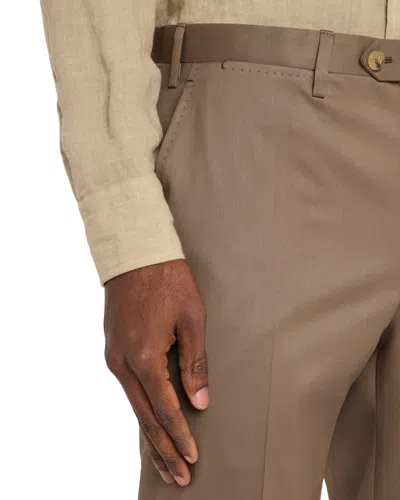 Kiton Men's Solid Wool Single-breasted Sport Coat In Brown