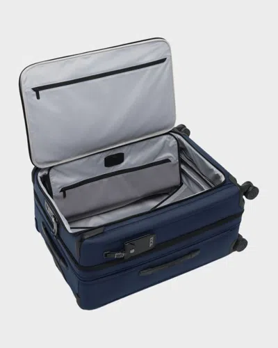 Tumi Alpha Dual Access Expandable Medium Check-in Luggage In Blue